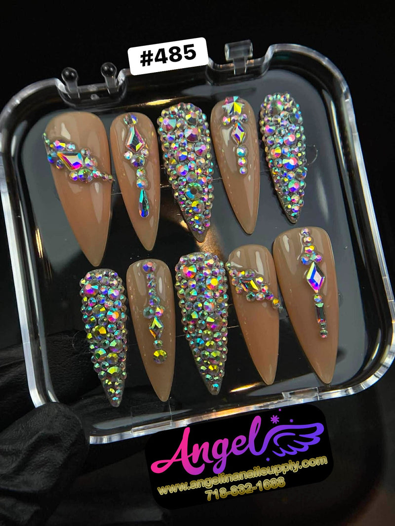 Angelina Handmade Custom Press-On | 480-509 - Angelina Nail Supply NYC