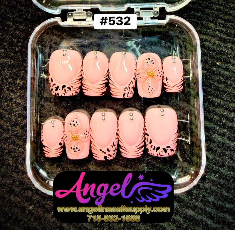 Angelina Handmade Custom Press-On | 510-539 - Angelina Nail Supply NYC