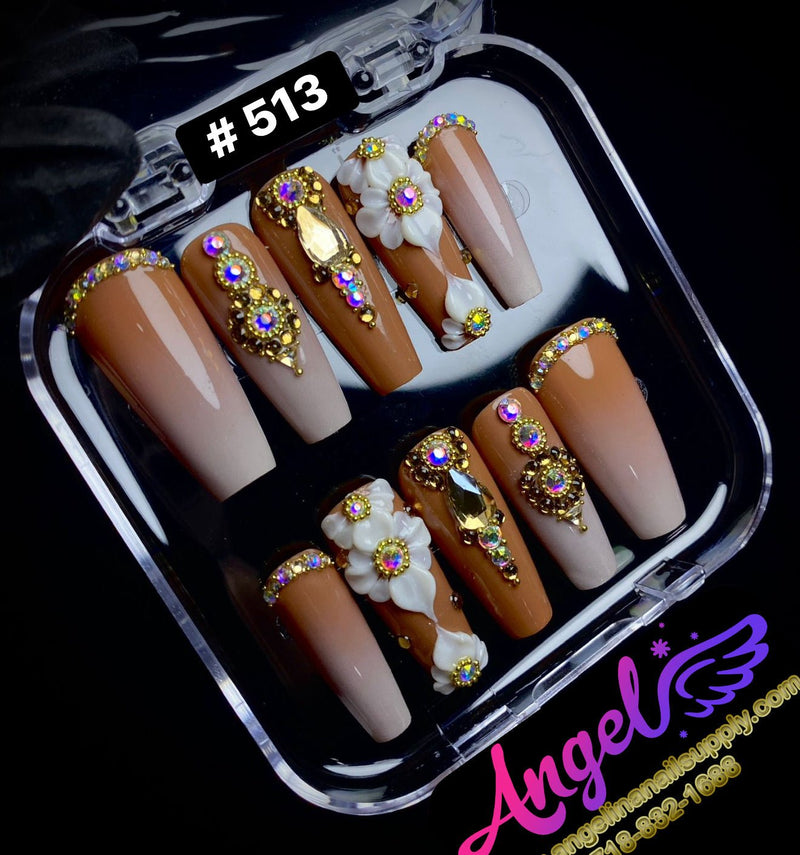 Angelina Handmade Custom Press-On | 510-539 - Angelina Nail Supply NYC