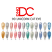 DC 9D Cat Eyes Collection Unicorn Set 12 colors #13 - #24 GEL ONLY - Angelina Nail Supply NYC