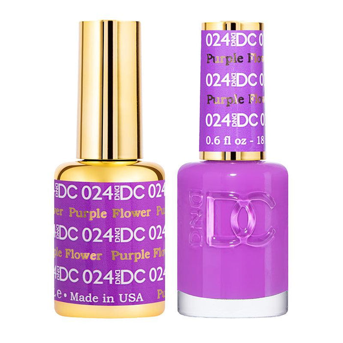 DC Duo 024 Purple Flower - Angelina Nail Supply NYC