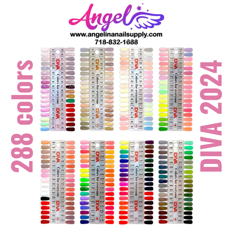 DIVA 8 Happy Trails Collection (36 duo colors) - Angelina Nail Supply NYC