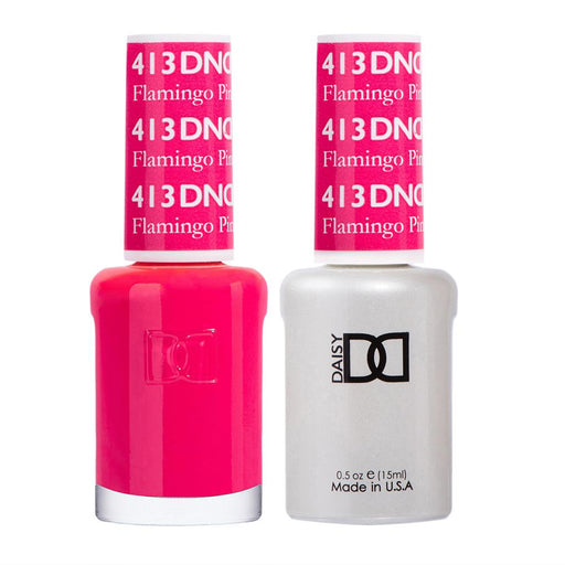 Dnd Gel 413 Flamingo Pink - Angelina Nail Supply NYC