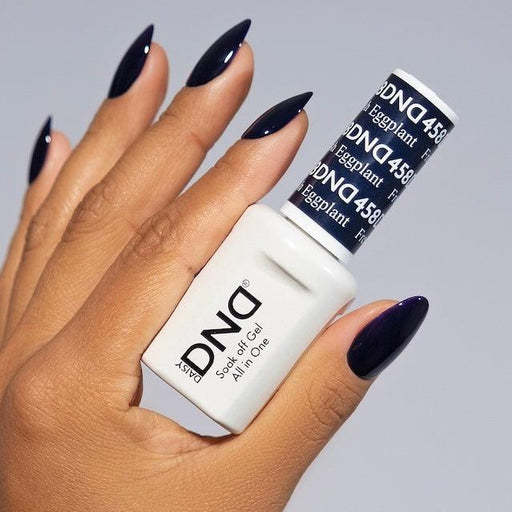 Dnd Gel 458 Fresh Eggplant - Angelina Nail Supply NYC