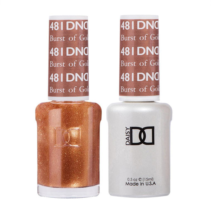 Dnd Gel 481 Burst Of Gold - Angelina Nail Supply NYC