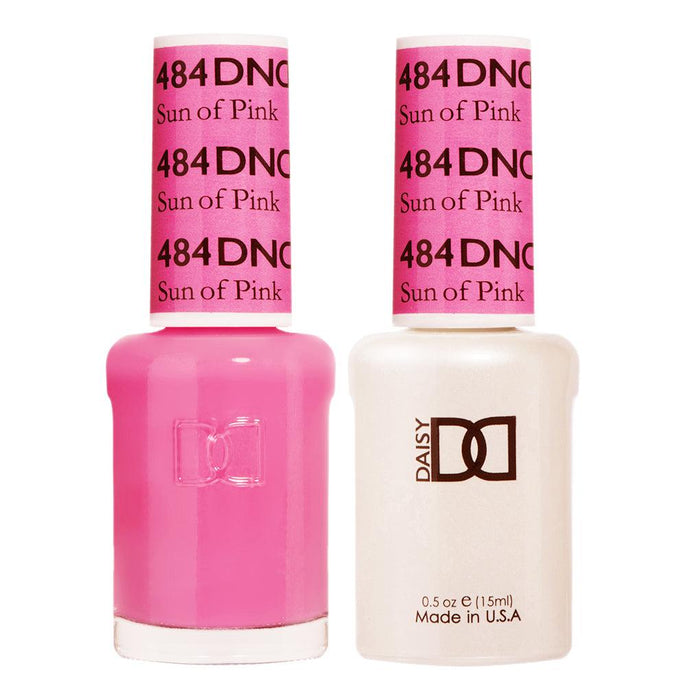 Dnd Gel 484 Sun Of Pink - Angelina Nail Supply NYC