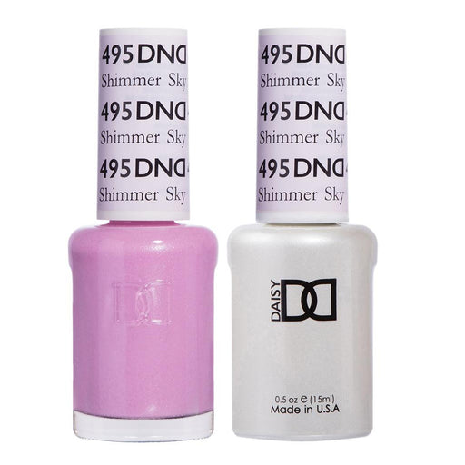 Dnd Gel 495 Shimmer Sky - Angelina Nail Supply NYC