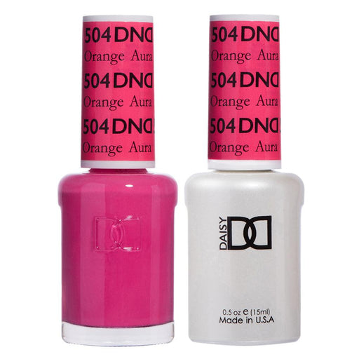 Dnd Gel 504 Orange Aura - Angelina Nail Supply NYC