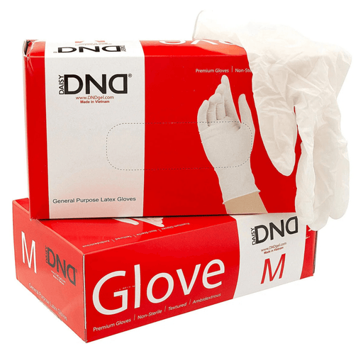 DND General Purpose Latex Gloves - Angelina Nail Supply NYC