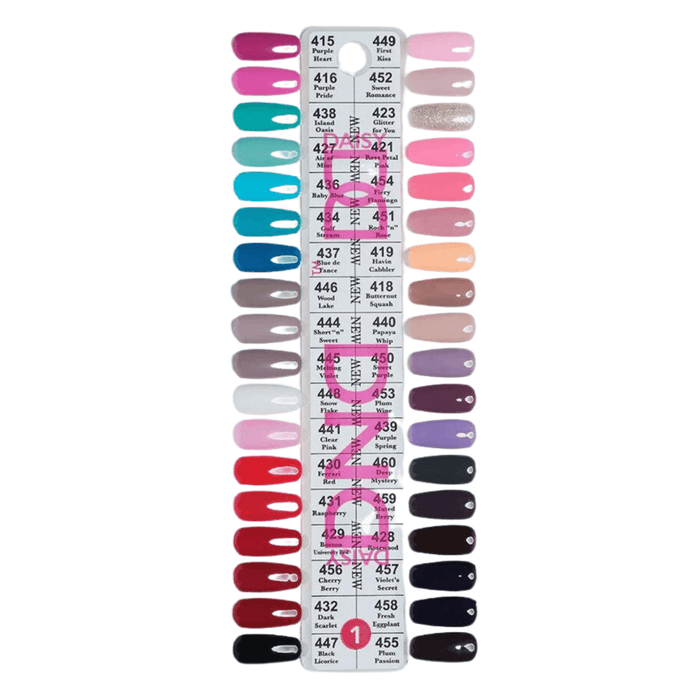 DND1 Collection #1 (Full Set 36 Colors #415 - #455) - Angelina Nail Supply NYC