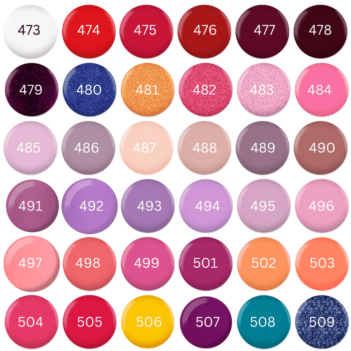 DND3 Collection #3 (Full Set 36 Colors #473 - #491) - Angelina Nail Supply NYC