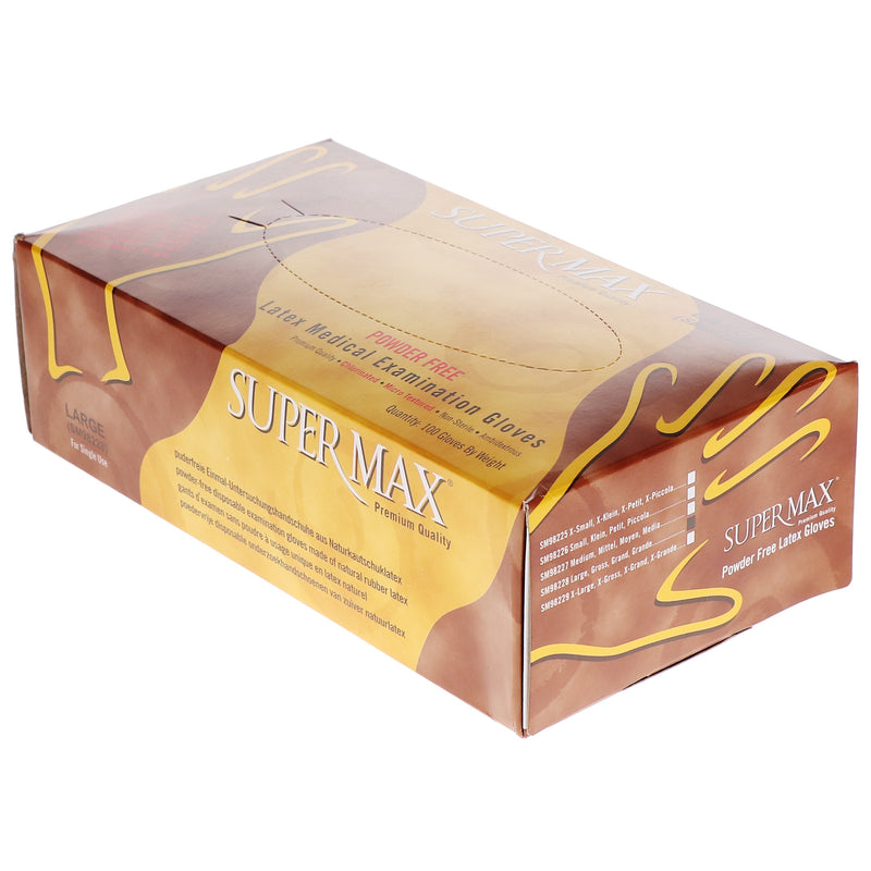 Super Max Latex Gloves Powder Free