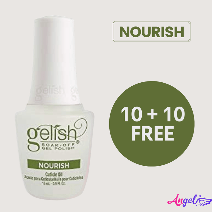 Gelish Nourish Cuticle Oil (Combo 10+10) - Angelina Nail Supply NYC