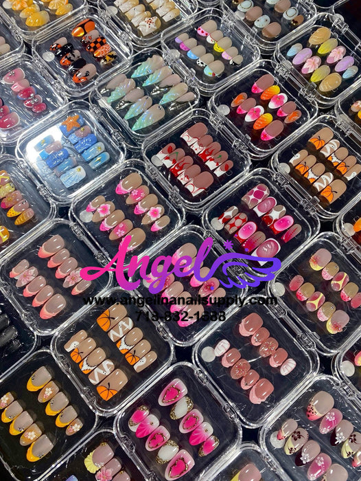 Angelina Handmade Custom Press-On | #001-#029