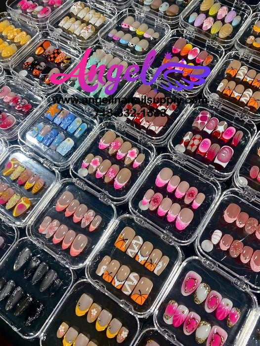 Angelina Handmade Custom Press-On | #060-#089