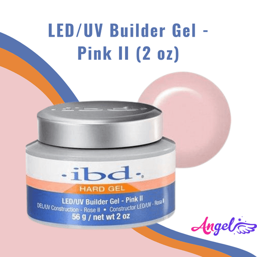 IBD LED/UV Builder Gel - Pink II (2oz) - Angelina Nail Supply NYC