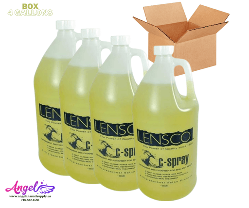 Lensco C Spray (box / 4 gallons ) - Angelina Nail Supply NYC