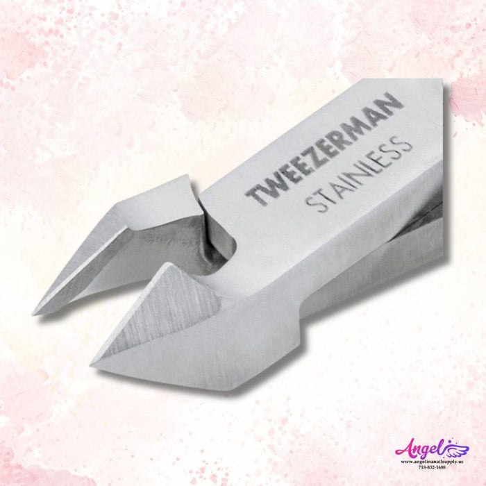 Nipper Tweezerman Professional - Cuticle (Half Jaw) - Angelina Nail Supply NYC