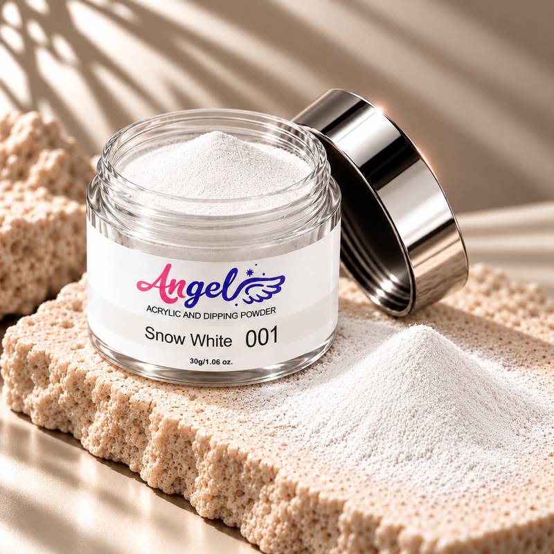 Angel Dip Powder D001 SNOW WHITE
