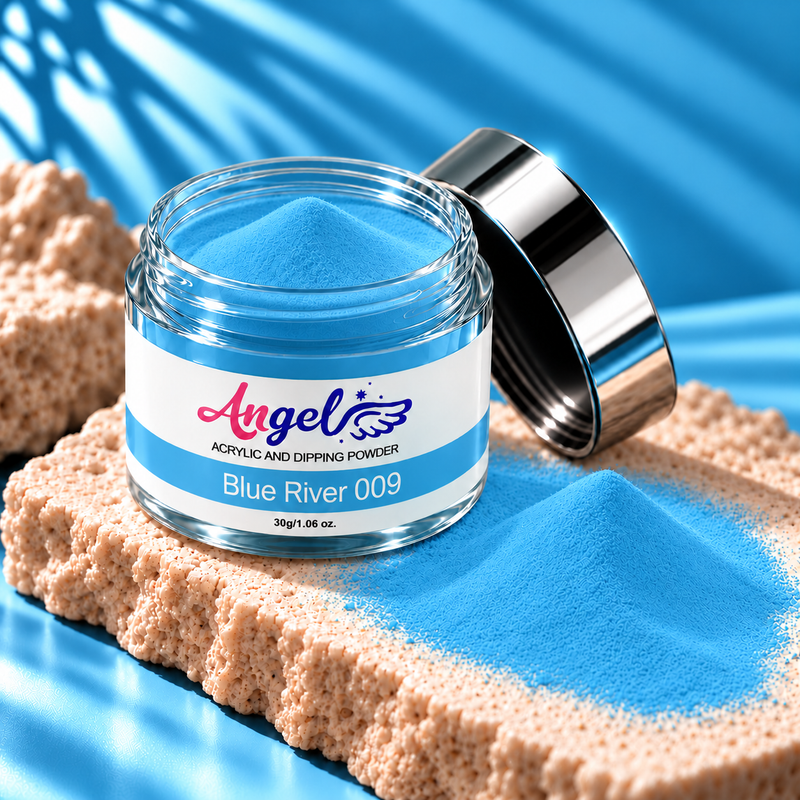 Angel Dip Powder D009 BLUE RIVER