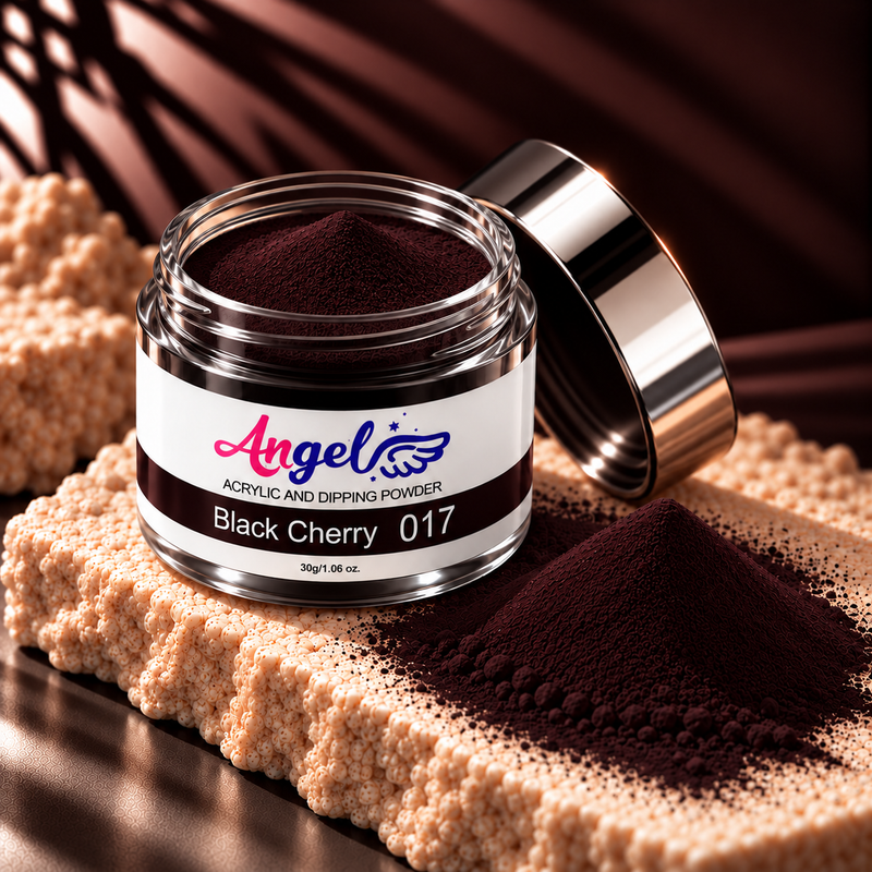 Angel Dip Powder D017 BLACK CHERRY