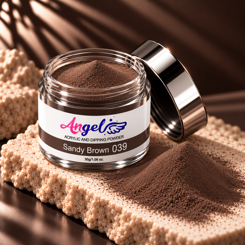 Angel Dip Powder D039 SANDY BROWN