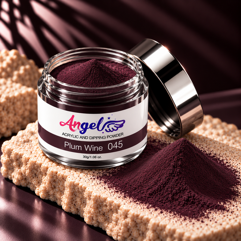 Angel Dip Powder D045 PLUM WINE
