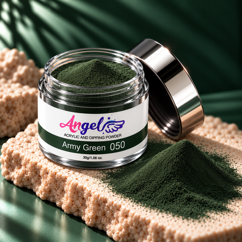 Angel Dip Powder D050 ARMY GREEN