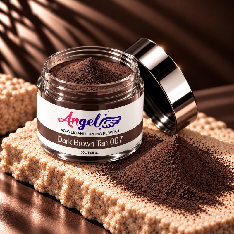 Angel Dip Powder D067 DARK BROWN TAN
