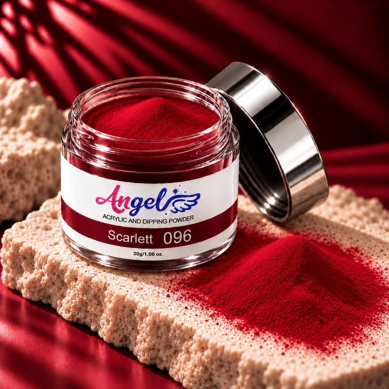Angel Dip Powder D096 SCARLETT