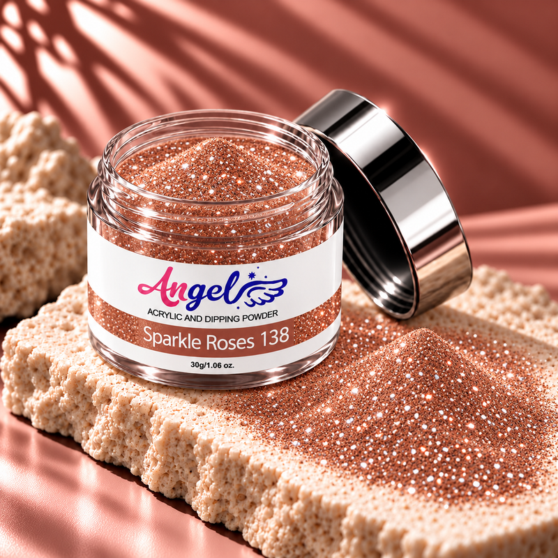 Angel Dip Powder D138 SPARKLE ROSES