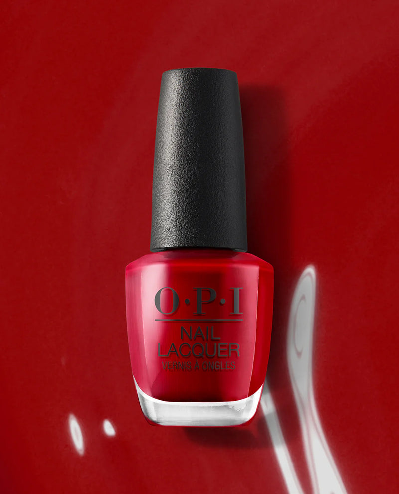 OPI Nail Lacquer NL A70 RED HOT RIO