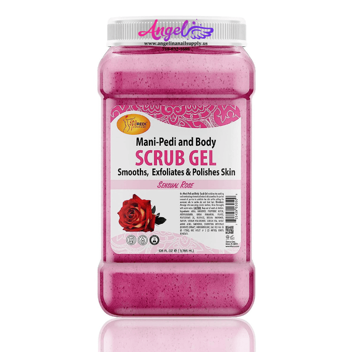 Spa Redi Pedi Scrub Gel (1 Gal & 5 Gal) - Angelina Nail Supply NYC