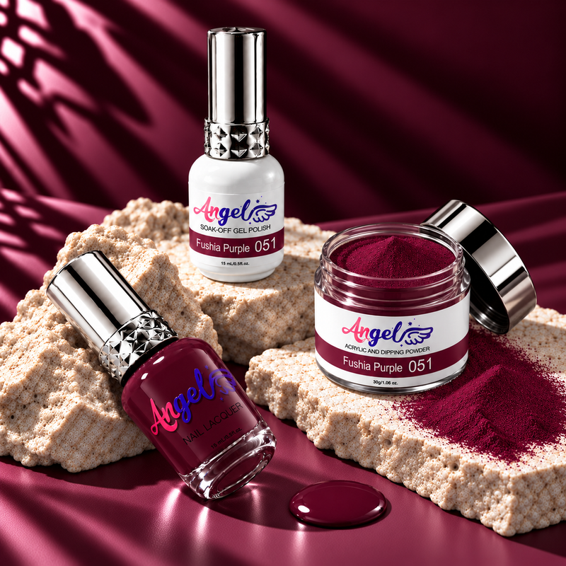 Angel Combo 3in1 C051 Fushia Purple