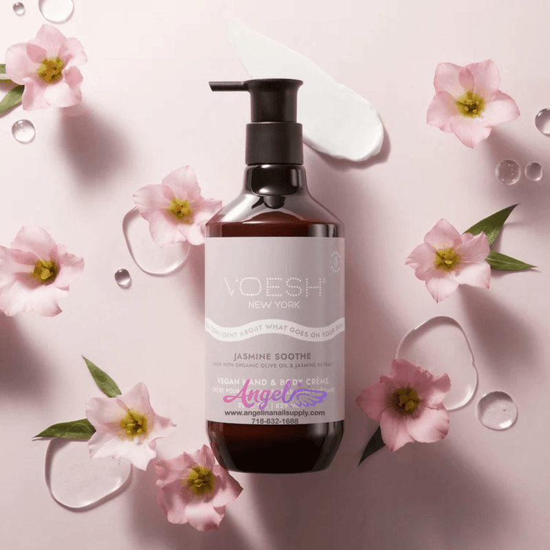 Voesh Jasmine Soothe Vegan Body & Hand Creme 28 Fl.Oz. - Angelina Nail Supply NYC