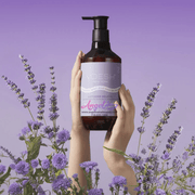 Voesh Lavender Relieve Vegan Body & Hand Creme 28 Fl.Oz. - Angelina Nail Supply NYC