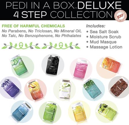 Voesh - Pedi in a Box 4 Steps Unscented (box/50pcs)