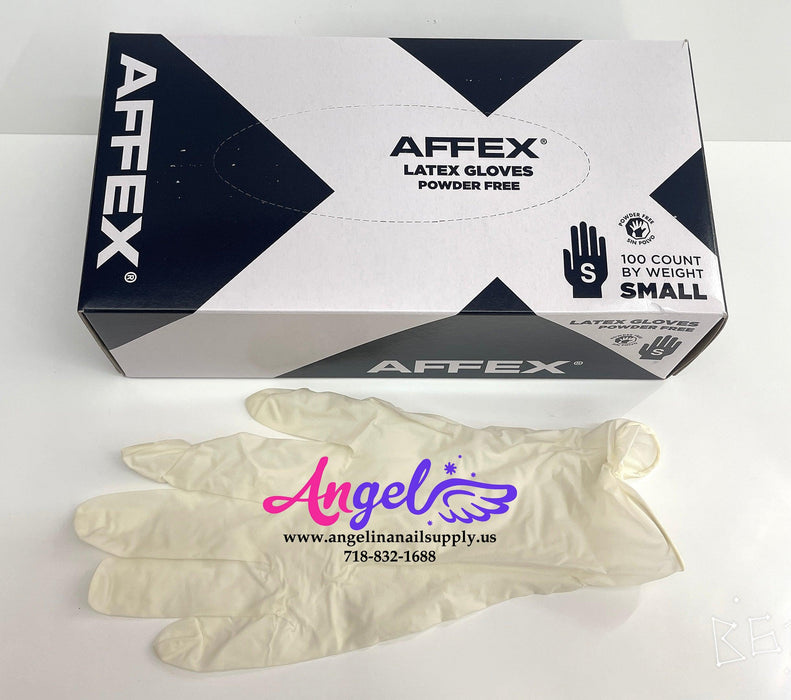 Affex Latex Glove - Powder Free - Angelina Nail Supply NYC