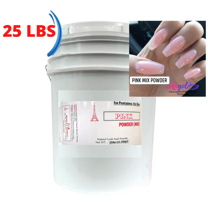 Amy Acrylic Powder Pink Mix - Angelina Nail Supply NYC