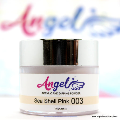 Angel Dip Powder D003 SEA SHELL PINK - Angelina Nail Supply NYC