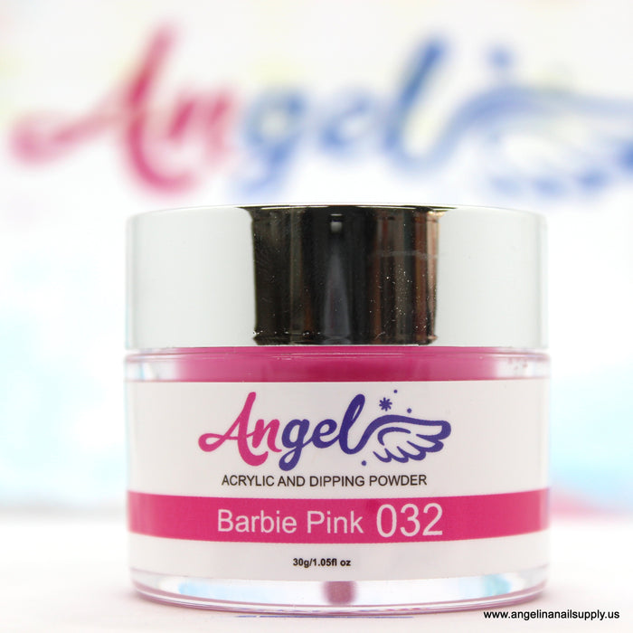 Angel Dip Powder D032 BARBIE PINK - Angelina Nail Supply NYC