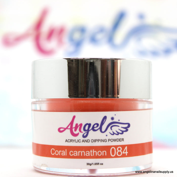 Angel Dip Powder D084 CORAL CARNATHON - Angelina Nail Supply NYC