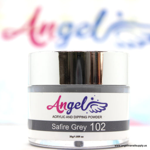 Angel Dip Powder D102 SAFIRE GREY - Angelina Nail Supply NYC