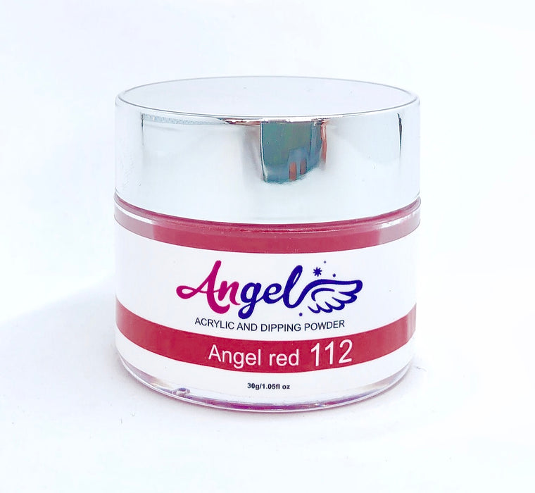 Angel Dip Powder D112 ANGEL RED - Angelina Nail Supply NYC