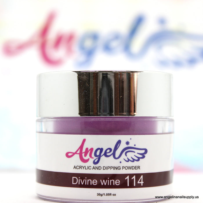 Angel Dip Powder D114 DIVINE WINE - Angelina Nail Supply NYC