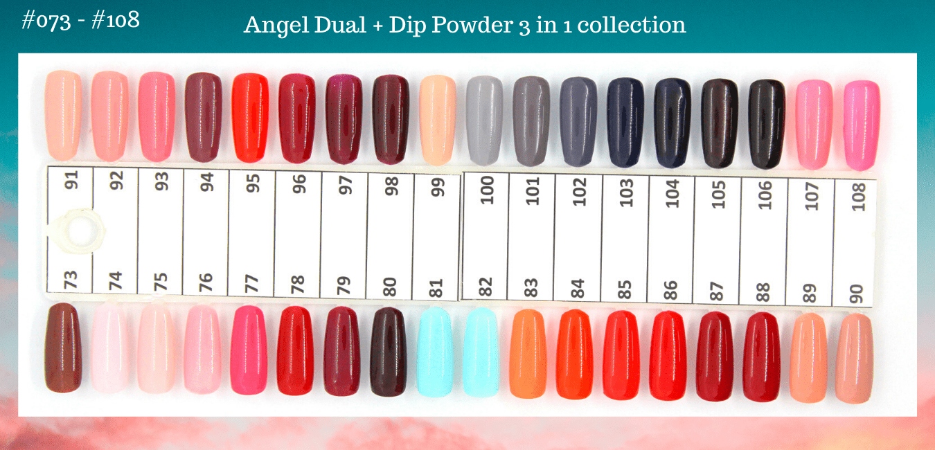 Angel Gel Dual + Dip Powder ( 144 colors ) - 3 in 1 Collection - Angelina Nail Supply NYC