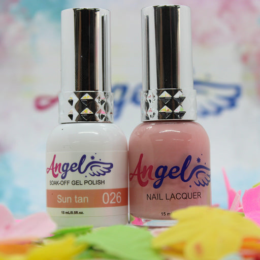 Angel Gel Duo G026 SUN TAN - Angelina Nail Supply NYC