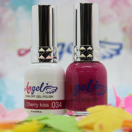 Angel Gel Duo G034 CHERRY KISS - Angelina Nail Supply NYC