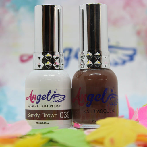 Angel Gel Duo G039 SANDY BROWN - Angelina Nail Supply NYC