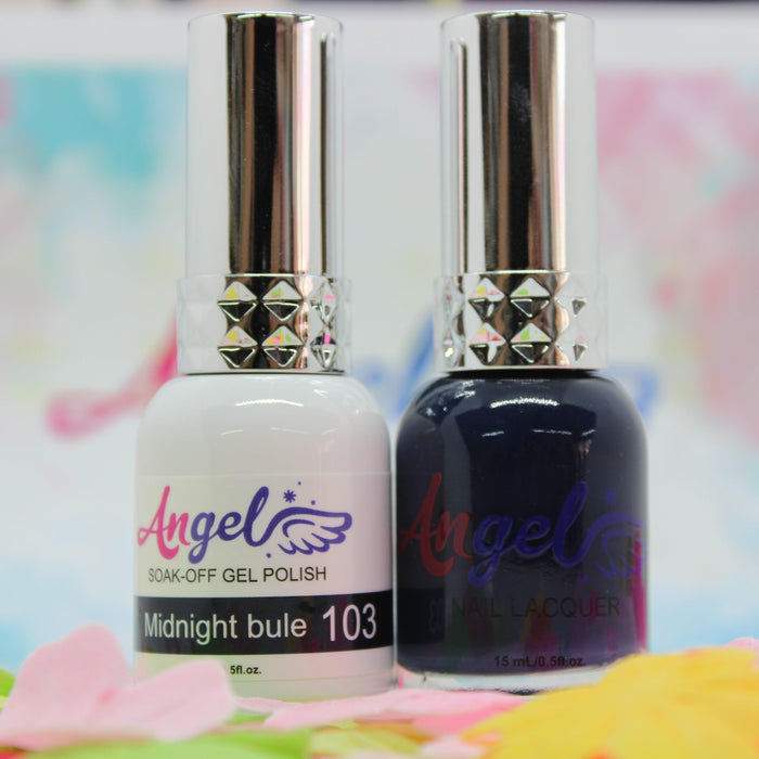 Angel Gel Duo G103 MIDNIGHT BULE - Angelina Nail Supply NYC